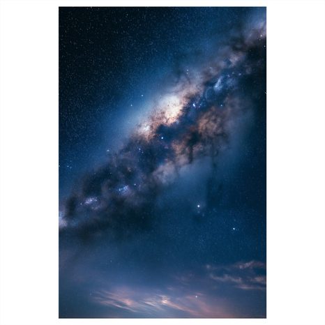 CANVASTAVLA STJÄRNHIMMEL I GALAXEN - TAVLOR MED GALAXER - TAVLOR