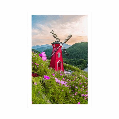 POSTER MEADOW BY THE MAGIC MILL - NATURE - POSTERS