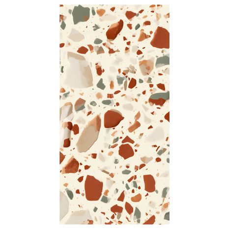 OBRAZ ABSTRAKTNÍ KAMENNÁ STRUKTURA TERRAZZO - PICTURES OF ABSTRACT SHAPES - PICTURES