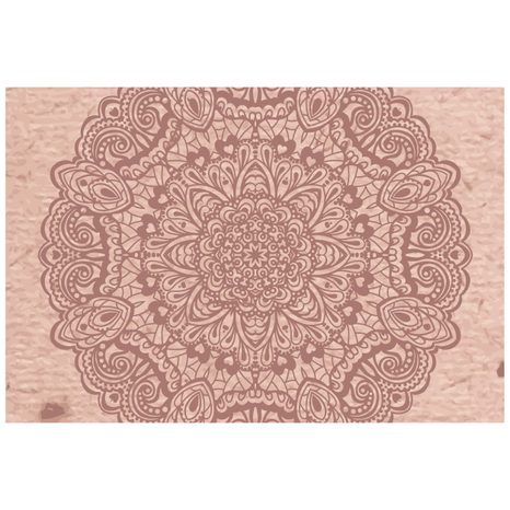 TAPETA KVĚTINOVÁ MANDALA - TAPETY FENG SHUI - TAPETY