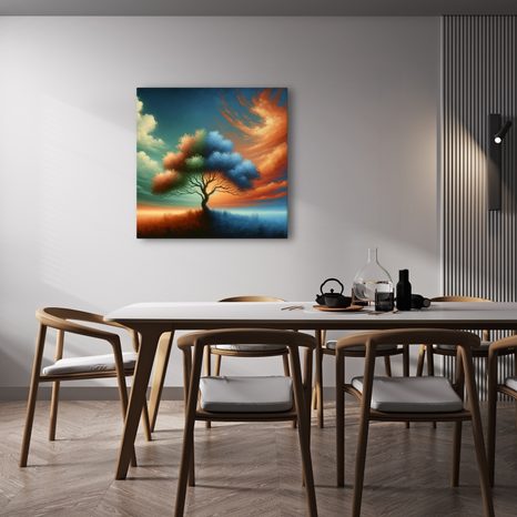 OBRAZ STROM ŽIVOTA MEZI ŽIVLY - OBRAZY STROMY ŽIVOTA - OBRAZY