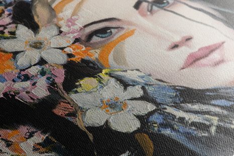 WANDBILD ORIGINALGEMÄLDE EINER FRAU - WANDBILDER FRAUEN - BILDER