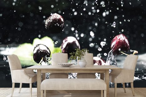 ΤΟΙΧΟΓΡΑΦΊΑ ΏΡΙΜΑ ΚΕΡΆΣΙΑ ΣΤΟ ΝΕΡΌ - ΤΑΠΕΤΣΑΡΊΑ ΓΙΑ ΦΑΓΗΤΌ ΚΑΙ ΠΟΤΌ - ΤΑΠΕΤΣΑΡΊΕΣ