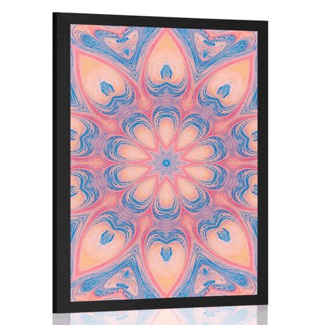 PLAKAT HIPNOTIČNA MANDALA - FENG SHUI - PLAKATI