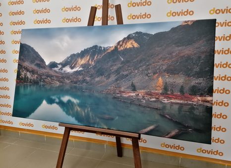 WANDBILD MAJESTÄTISCHE BERGE - BILDER VON NATUR UND LANDSCHAFT - BILDER