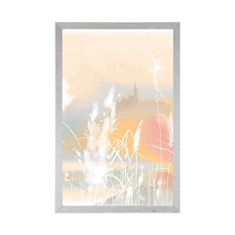 PLAKÁT LOUKA POD HRADEM - MOTIVY Z NAŠÍ DÍLNY - PLAKÁTY