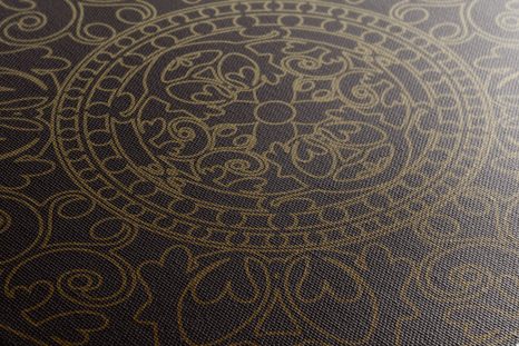 TABLOU ORNAMENT ORIENTAL DIN AUR - TABLOURI FENG SHUI - TABLOURI