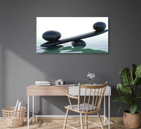 OBRAZ ZEN ROVNOVÁHA - OBRAZY FENG SHUI - OBRAZY