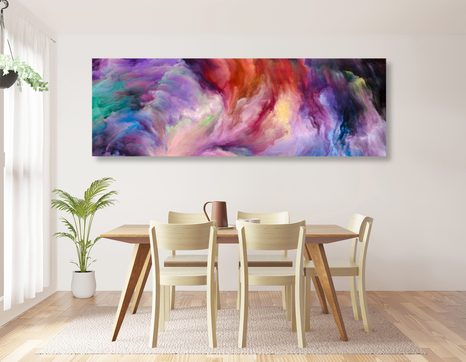 SLIKA FANTAZIJA BARV - ABSTRAKTNE SLIKE - SLIKE