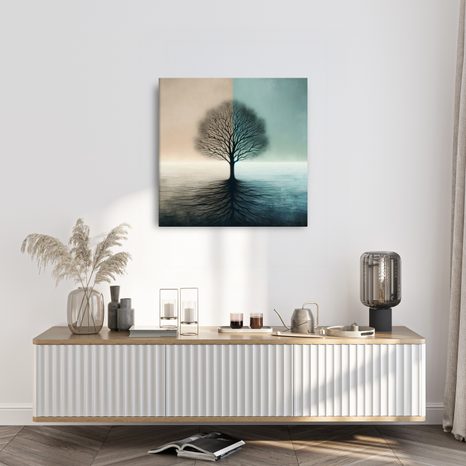 WANDBILD BAUM DES LEBENS BALANCE - BILDER BÄUME DES LEBENS - BILDER