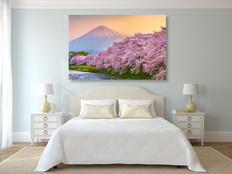 OBRAZ JAPONSKA SOPKA FUJI - OBRAZY PŘÍRODY A KRAJINY - OBRAZY