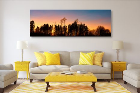 OBRAZ LES ZAHALEN TMOU - OBRAZY PŘÍRODY A KRAJINY - OBRAZY