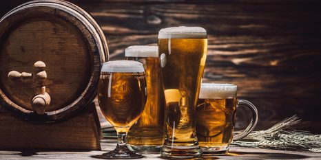 WANDBILD BIERFEST - BILDER VON ESSEN UND GETRÄNKEN - BILDER