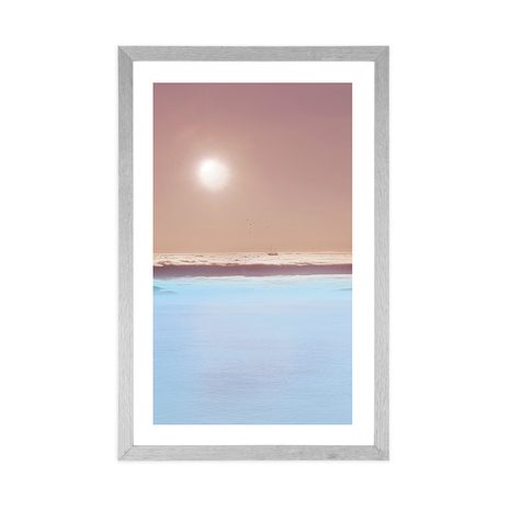 POSTER MIT PASSEPARTOUT HORIZONTLINIE - MOTIVE AUS UNSERER WERKSTATT - POSTER