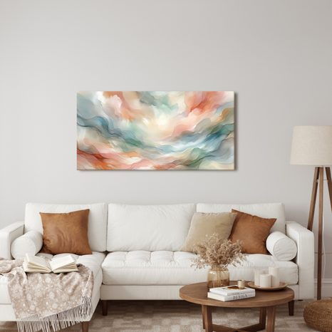 WANDBILD NEBLIGE HIMMELSBLICKE - ABSTRAKTE BILDER - BILDER