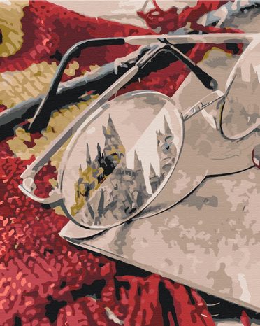 FESTÉS SZÁM SZERINT BETEKINTÉS A MÁGIKUS VILÁGBA - VARÁZSLATOK VILÁGA - FESTÉS SZÁM SZERINT