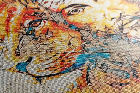 KÉP MINDENHATÓ AZ OROSZLÁNNAL - ABSZTRAKT KÉPEK - KÉPEK