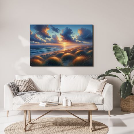 OBRAZ SLUNCE MIZÍCÍ V HLUBINĚ - OBRAZY VÝCHOD A ZÁPAD SLUNCE - OBRAZY