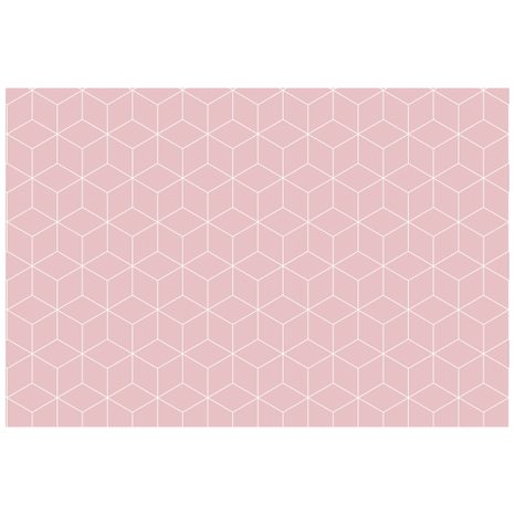 TAPETA RŮŽOVÉ KOSTKY - VZOROVANÉ TAPETY - TAPETY