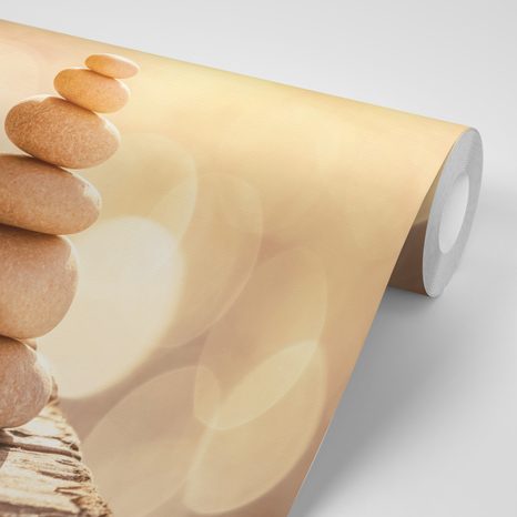 CARTA DA PARATI AUTOADESIVA – PIRAMIDE DI PIETRE - CARTA DA PARATI AUTOADESIVE - CARTA DA PARATI