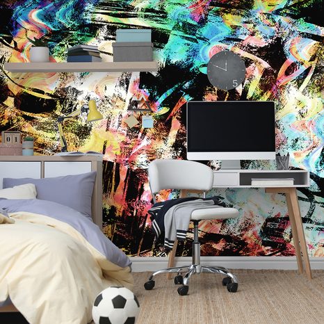 TAPETE EINZIGARTIGE GRAFFITI-KUNST - TAPETEN - 🔥 TOTALAUSVERKAUF