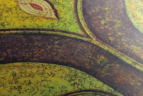 OBRAZ OCZY BUDDY MALOWANE FARBĄ AKRYLOWĄ - OBRAZY FENG SHUI - OBRAZY