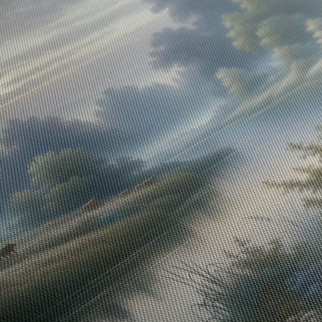 OBRAZ TICHÁ ŘEKA - OBRAZY PŘÍRODY A KRAJINY - OBRAZY