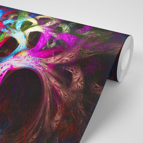 CARTA DA PARATI – ALBERO ASTRATTO MISTERIOSO - CARTA DA PARATI ASTRATTI - CARTA DA PARATI