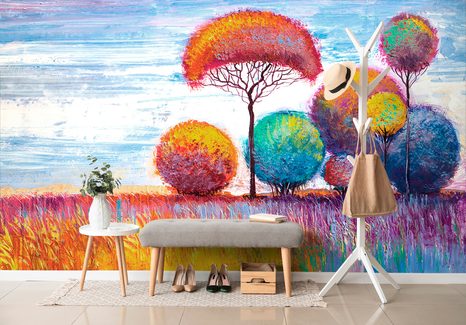 SELBSTKLEBENDE TAPETE HERBSTWALD - SELBSTKLEBENDE TAPETEN - TAPETEN