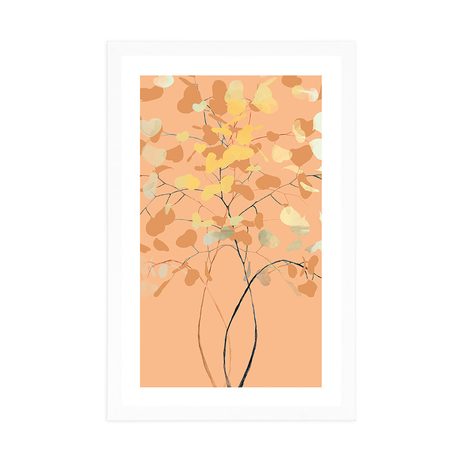 POSTER MIT PASSEPARTOUT MAGIE DES ZWEIGES - MOTIVE AUS UNSERER WERKSTATT - POSTER