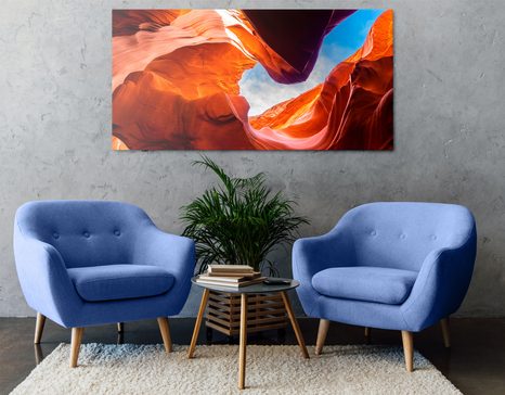 КАРТИНА НА ПЛАТНО – АНТИЛОП КАНЬОН В АРИЗОНА - КАРТИНИ НА ПРИРОДАТА И ПЕЙЗАЖИ - КАРТИНИ