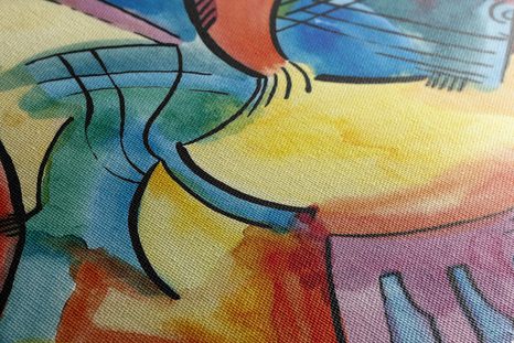 КАРТИНА НА ПЛАТНО – АБСТРАКТНО ИЗКУСТВО - АБСТРАКТНИ КАРТИНИ - КАРТИНИ