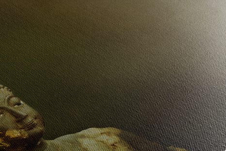 WANDBILD BUDDHA UND SEIN SPIEGELBILD - BILDER - 🔥 TOTALAUSVERKAUF