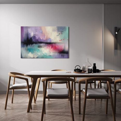 OBRAZ ABSTRAKTNÍ HARMONICKÁ PALETA BAREV - ABSTRAKTNÍ OBRAZY - OBRAZY