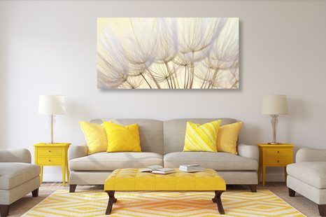 TABLOU SEMINȚE DE PĂPĂDIE - TABLOU FLORI - TABLOURI