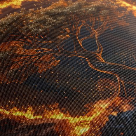 SLIKA DRVO ŽIVOTA U PLAMENU - SLIKE STABLA ŽIVOTA - SLIKE