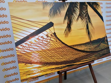 OBRAZ HOJDACIA SIEŤ NA PLÁŽI - OBRAZY PRÍRODY A KRAJINY - OBRAZY