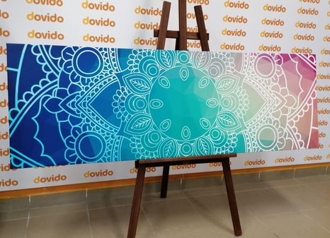 TABLOU MANDALA PASTELATĂ - TABLOURI FENG SHUI - TABLOURI