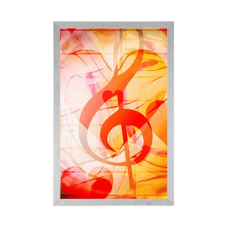 PLAKAT LJUBAV PREMA GLAZBI - LJUBAV - PLAKATI