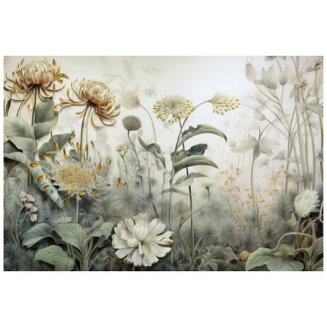 SELBSTKLEBENDE TAPETE IN NATUR GEHÜLLTE BLUMEN - SELBSTKLEBENDE TAPETEN - TAPETEN