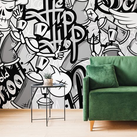 TAPETE MODERNE STRASSENKUNST - TAPETEN - 🔥 TOTALAUSVERKAUF