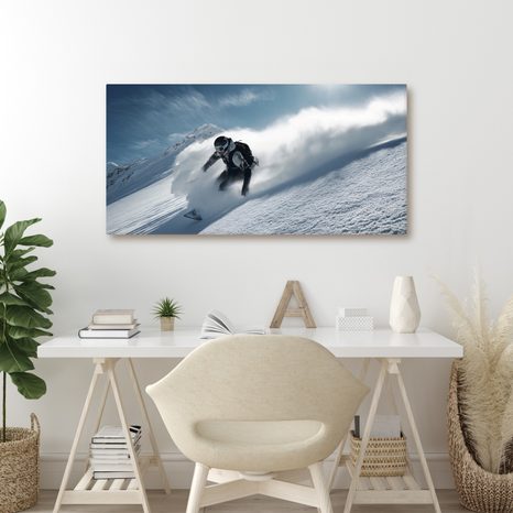 OBRAZ SVÁTEČNÍ SNĚHOVÁ EXPLOZE - OBRAZY LIDÍ - OBRAZY