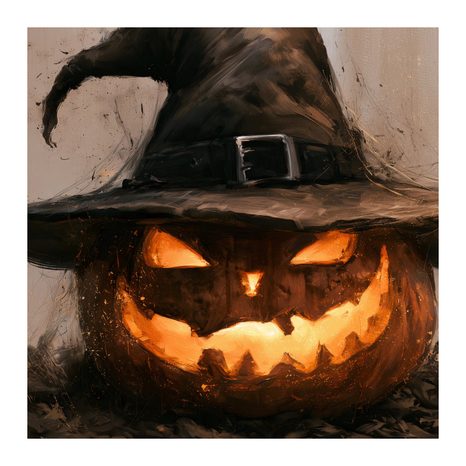 OBRAZ HALLOWEENSKÁ ZÁŘIVÁ DÝNĚ - HALLOWEENSKÉ A HOROROVÉ OBRAZY - OBRAZY