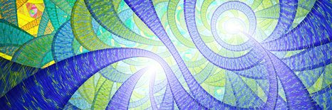 OBRAZ FRAKTÁLNÍ ABSTRAKCE - ABSTRAKTNÍ OBRAZY - OBRAZY