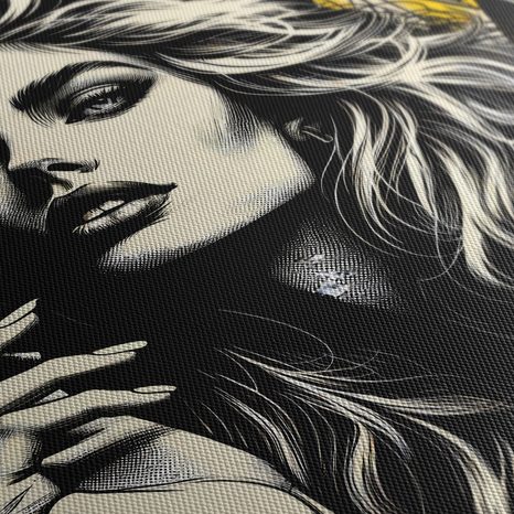 WANDBILD FRAU IM MODERNEN STIL - WANDBILDER FRAUEN - BILDER