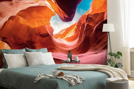 FOTOTAPETA ANTELOPE CANYON V ARIZONĚ - TAPETY PŘÍRODA - TAPETY