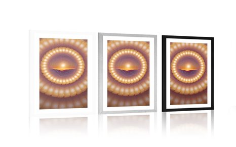 POSTER MIT PASSEPARTOUT HARMONIE DER FORMEN - MOTIVE AUS UNSERER WERKSTATT - POSTER