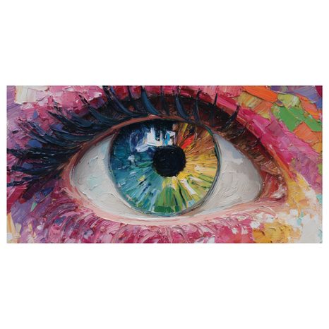 OBRAZ PALETA EMOCÍ V OKU - ABSTRAKTNÍ OBRAZY - OBRAZY