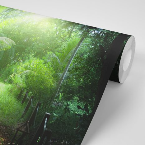 SAMOLEPIACA FOTOTAPETA CESTIČKA NA OSTROVE SEYCHELY - SAMOLEPIACE TAPETY - TAPETY