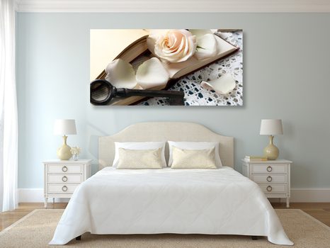 ΕΙΚΌΝΑ ΣΤΑΓΌΝΑ ΝΕΡΟΎ ΣΕ ΧΡΥΣΌ ΦΤΕΡΌ - ΠΊΝΑΚΕΣ VINTAGE ΈΝΑ ΡΕΤΡΌ - ΠΊΝΑΚΕΣ